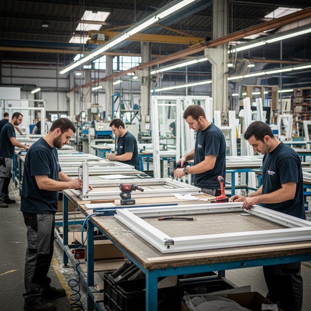 Fabrication française de menuiseries