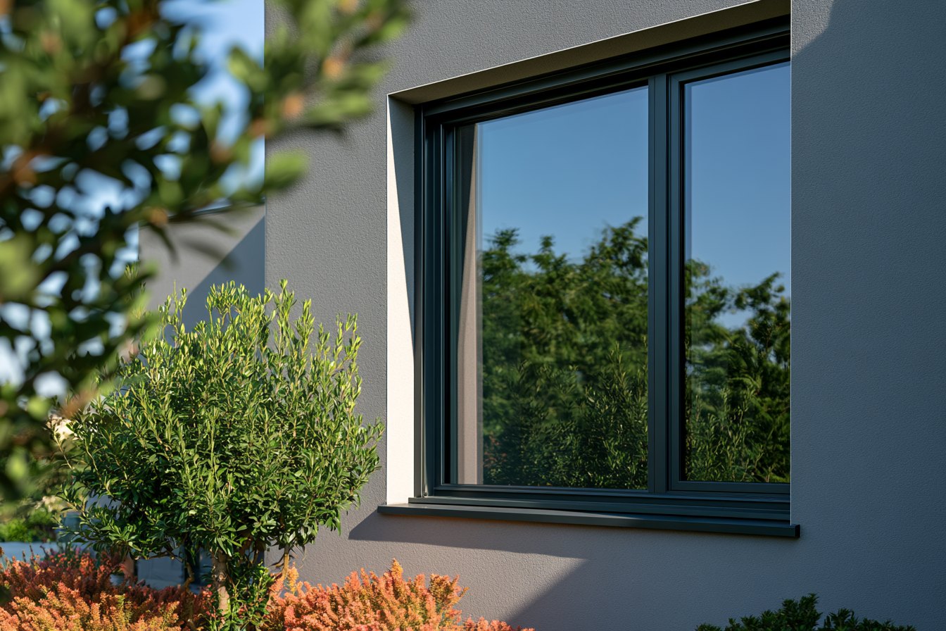 Fenêtres et portes aluminium posées par Chalon Menuiserie